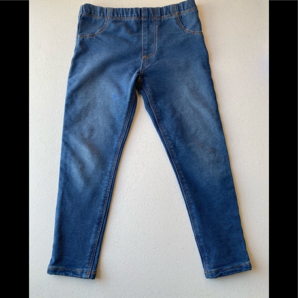 Marks and Spencer Denim Jeggings 4-5T - Picture 5 of 7